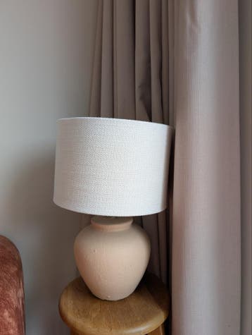 Tafellamp met kap