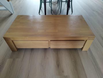Houten Salontafel 140x70x37cm gratis