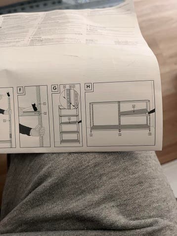 GRATIS Opbergrek/stellingkast Nieuw