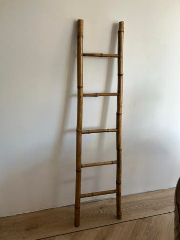 Decoratieve bamboe ladder