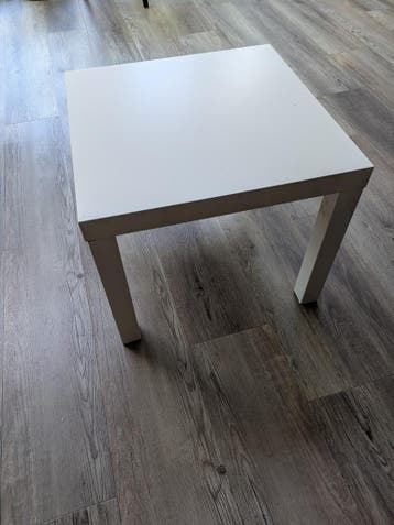 Ikea LACK bijzettafel wit - Vierkant