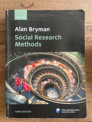 Social Research Methods - Alan Bryman (Third Edition)