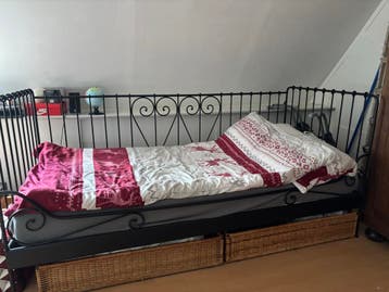 Gratis bed afhalen, zelf demonteren