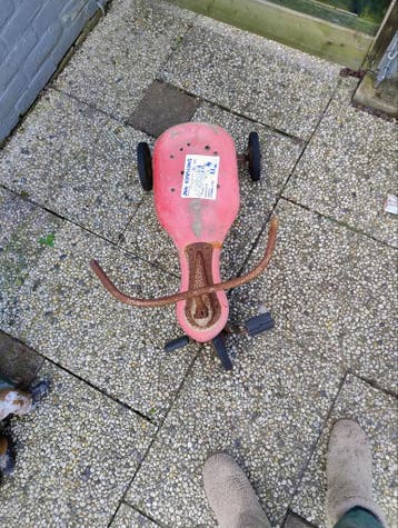 Leuke oude driewieler