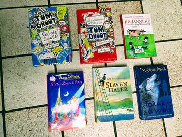 Kinderboeken: Tom Groot, Slavenhaler, Thea Stilton