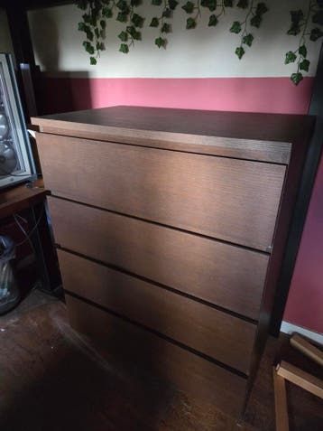 Gratis Malm ladekast