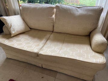 Bank van vroeger decorateur Hageman,Plankstr. Maastricht