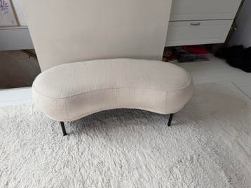 Gratis zitbankje stof