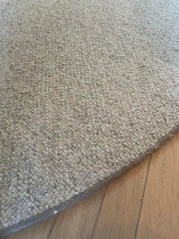 Rond vloerkleed, doorsnede 295 cm, gebruikt