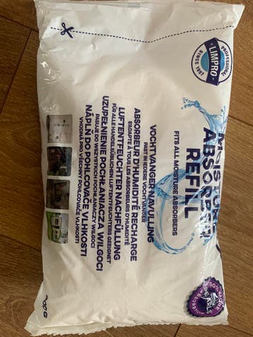 Gratis ophalen: vochtvreter navulling