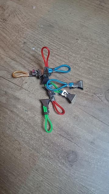 Handdoeken haakjes / klemmetjes