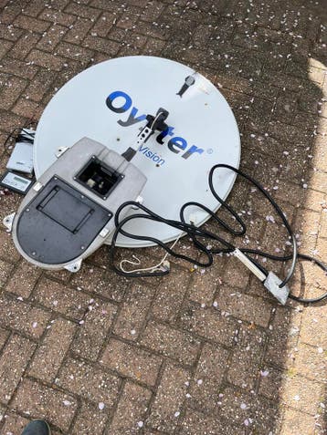 Oyster Vision volautomaat schotelantenne