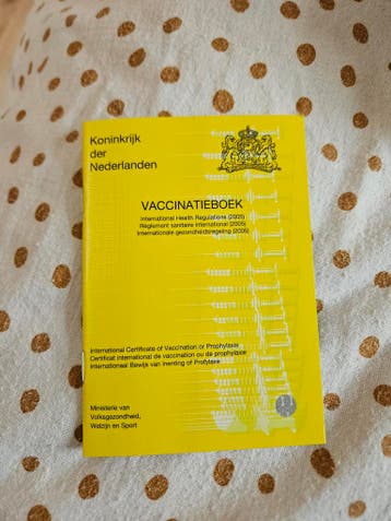 Vaccinatieboek (nieuw)