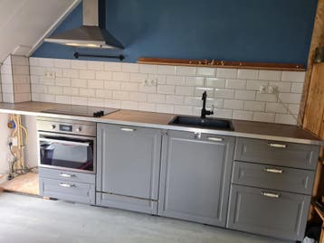 Complete IKEA keuken met apparatuur - goede staat (6 jaar)