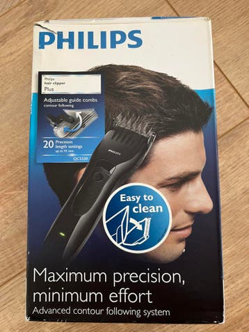 Philips tondeuse QC5330 met twee opzetkammen