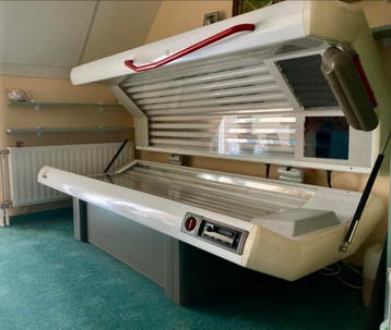 Zonnebank - Dubbelzijdig met hgezichtsbruiners