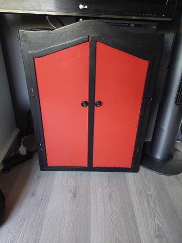 Houten kastje 55.5×26.5