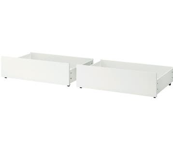 IKEA: Malm bedlades wit, 200 cm