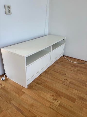 Wit TV meubel met lades en open vakken