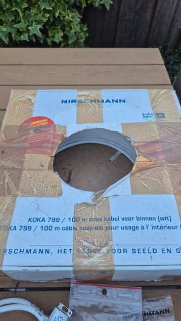 Hirschmann CAI kabel en diverse onderdelen