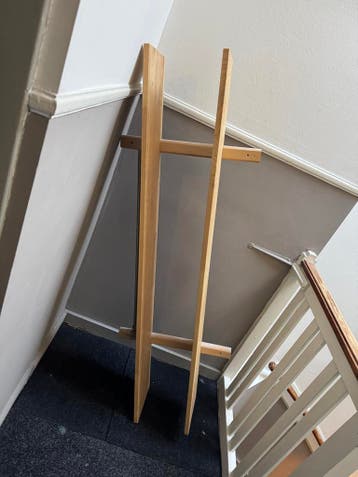 Houten hangplank / wandplank