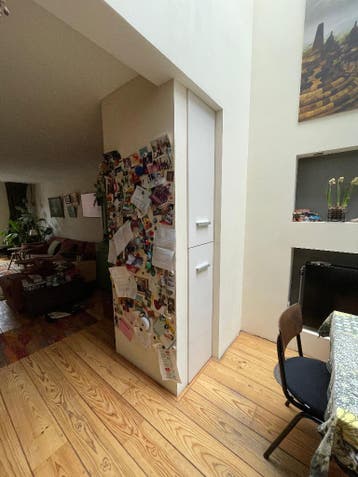 Inbouwkast IKEA (apothekerskast) met lades