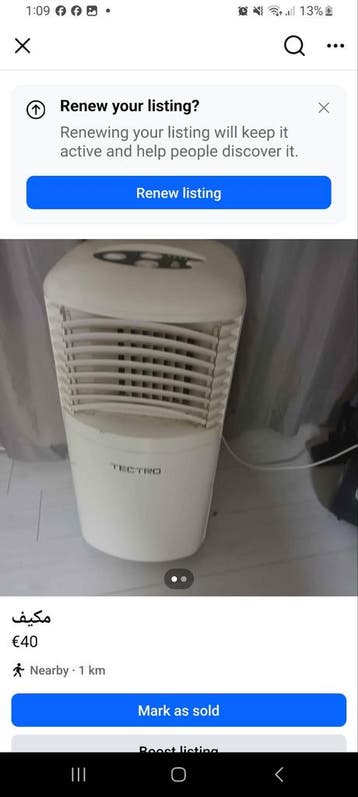 Tectro mobiele airco