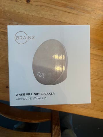 Brainz Wake Up Light Speaker - Wekker met Licht en Geluid