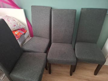 4 eetkamerstoelen