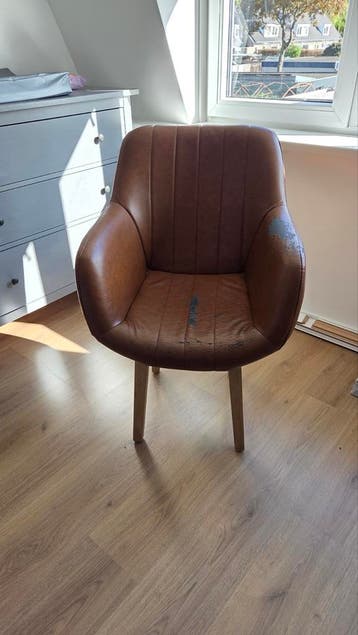 Gratis! Opknapper, heerlijke fauteuil