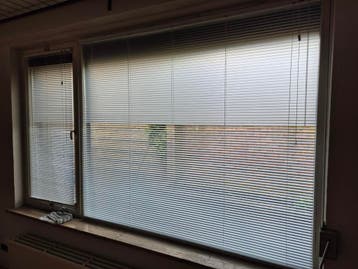 Jaloezie, wit, 25 mm, 200x170 cm