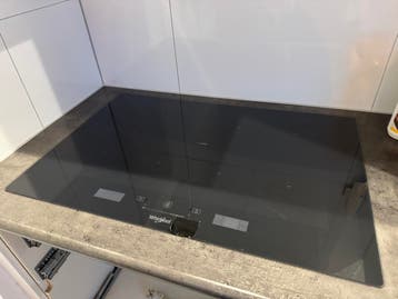 Whirlpool SMP 778 C/NE/IXL inductiekookplaat – defect glas