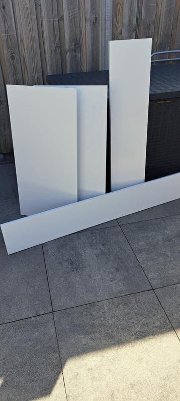 Gratis Legplanken - 3x nieuw, 1x zo goed als nieuw