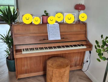 Gratis af te halen: Ritterhaus piano (gebruikt)