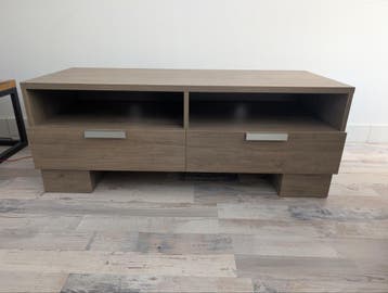 TV-meubel met lades en open vakken - Goede staat
