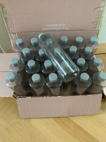 Lege limonadesiroop flessen, 22 stuks