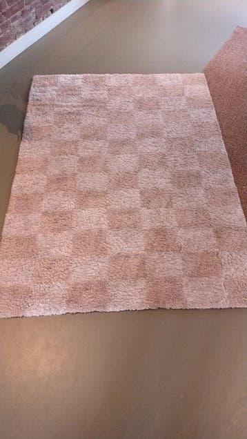 Kleed met geblokt patroon