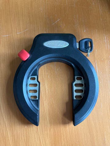 Dresco Ringslot met Sleutel - Fiets Veiligheid