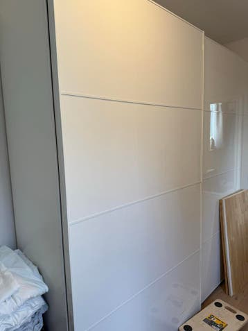 Schuifdeuren voor PAX kast, let op ALLEEN DE DEUREN. 250 cm