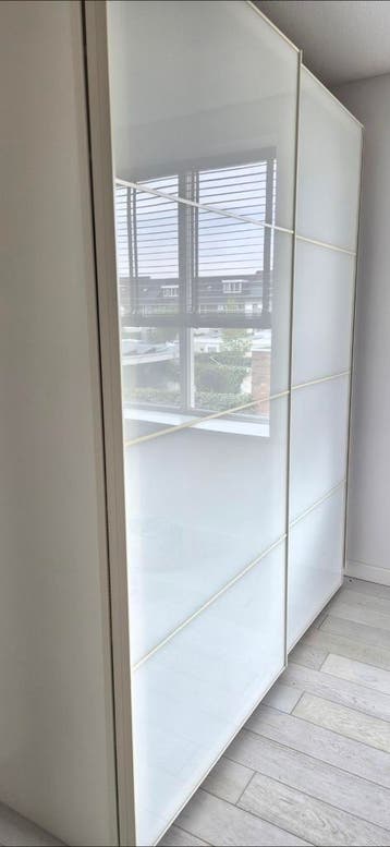 2 GRATIS ikea pax deuren (glas)