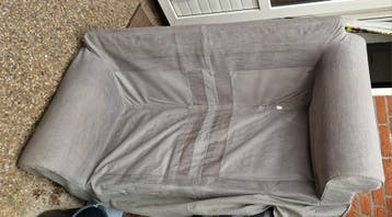 Aangepaste Ikea Ektorp 2 zitsbank