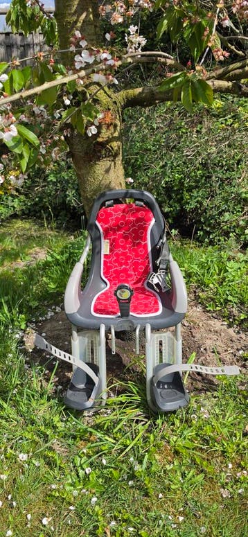 Qibbel fietsstoeltje voorop