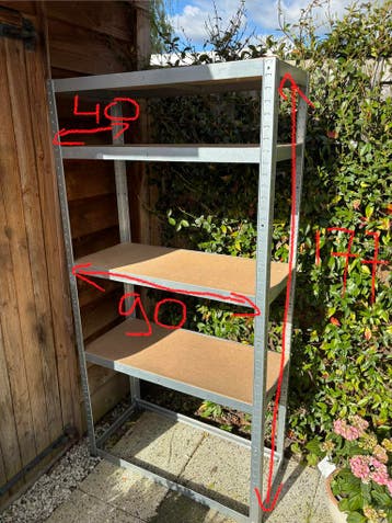 Stellingkast - gratis op te halen in Barendrecht