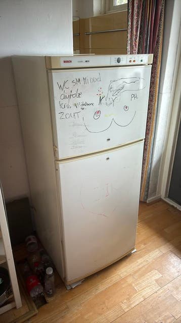 Bierkoelkast (incl. vriesvak), gratis af te halen!