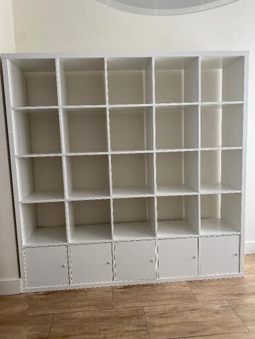 Ikea kallax boekkast zonder de deuren