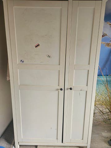 IKEA Kast - Wit met hangruimte en planken