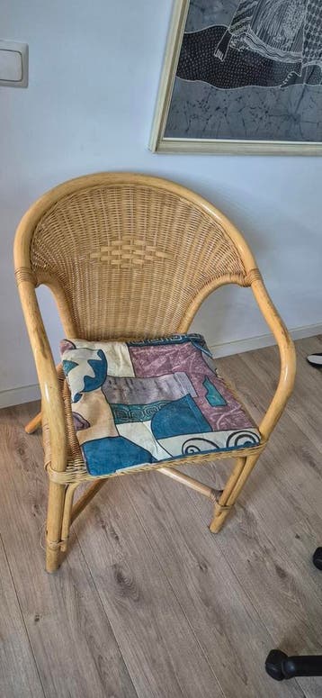 3 rieten stoelen - Comfortabel en stijlvol