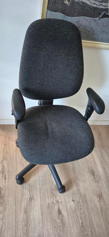 Comfortabele bureaustoel - Grijs