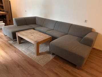 Gratis af te halen: Ruime hoekbank in gebruikte staat