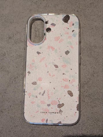 Nieuw iPhone 16 Hoesje - Case Company Terrazzo Design